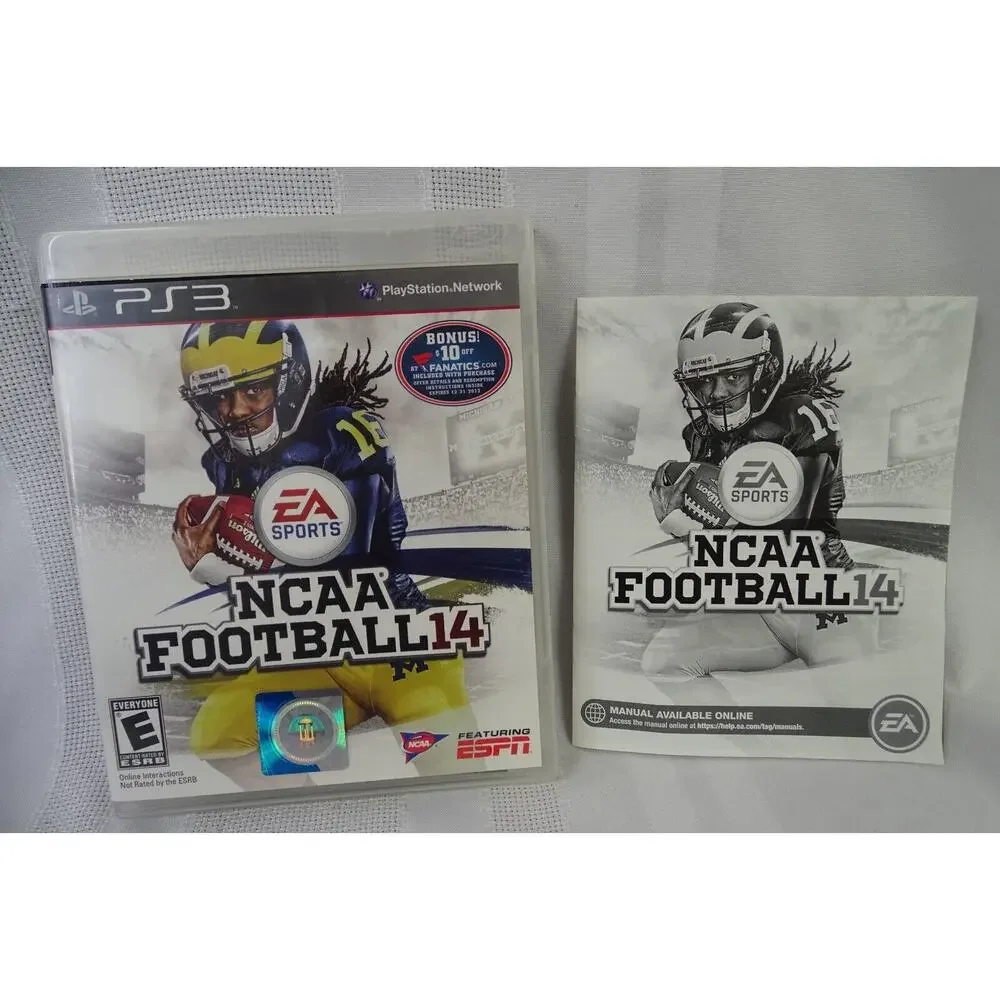 NCAA Football 14 PlayStation 3 PS3 Game Complete